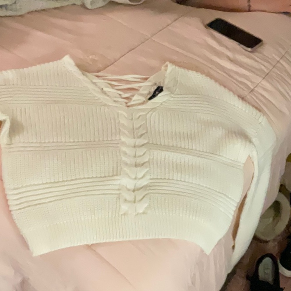 White sweater
